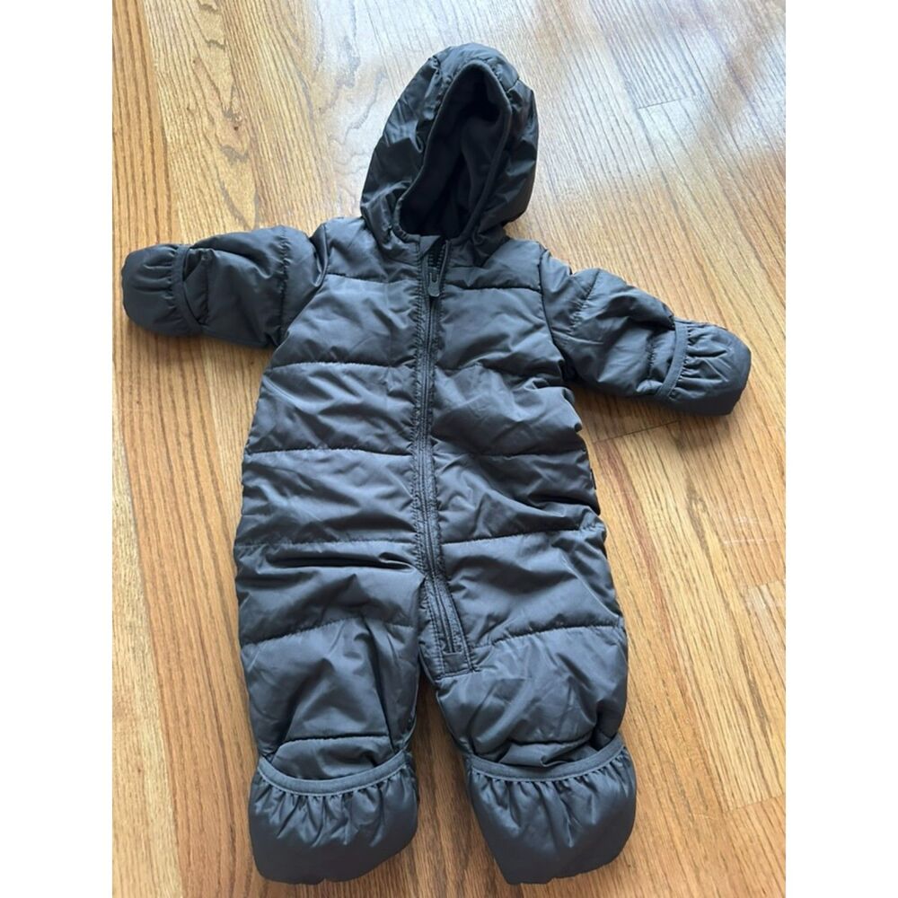 Dark brown Baby Gap Cold Control Baby Snow Bunting Size 0-3M
